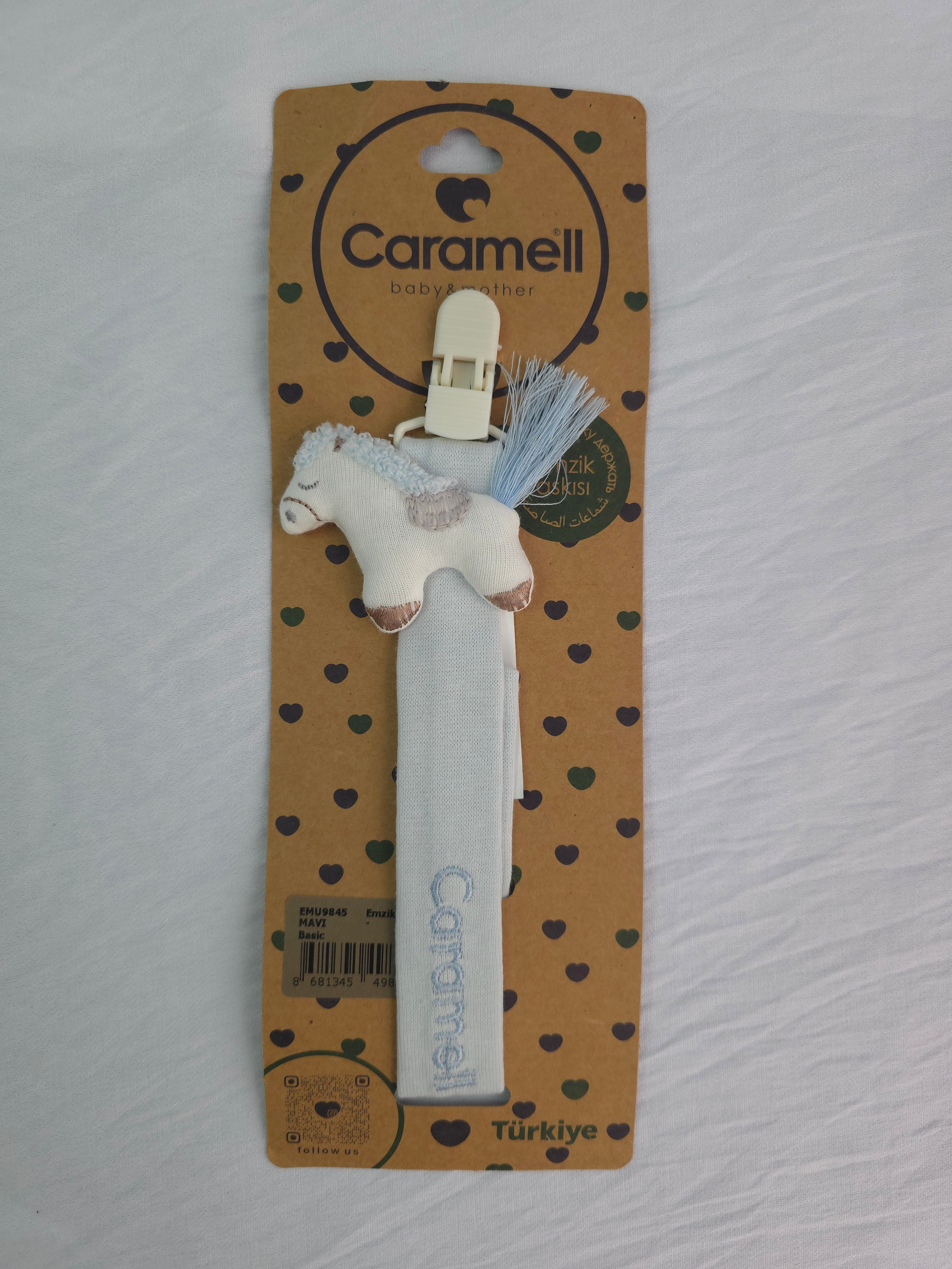 Attache-tétine Personnalisé « Caramell » – Modèles Mouton & Licorne