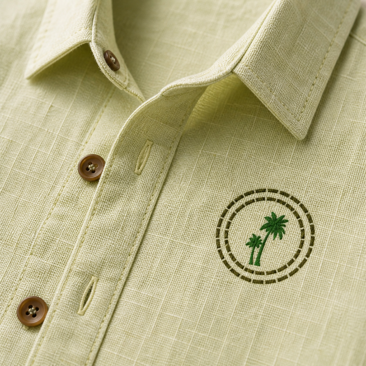 "Tropical Adventure" Ensemble d’Été 3 Pièces, Chemise, T-shirt & Short