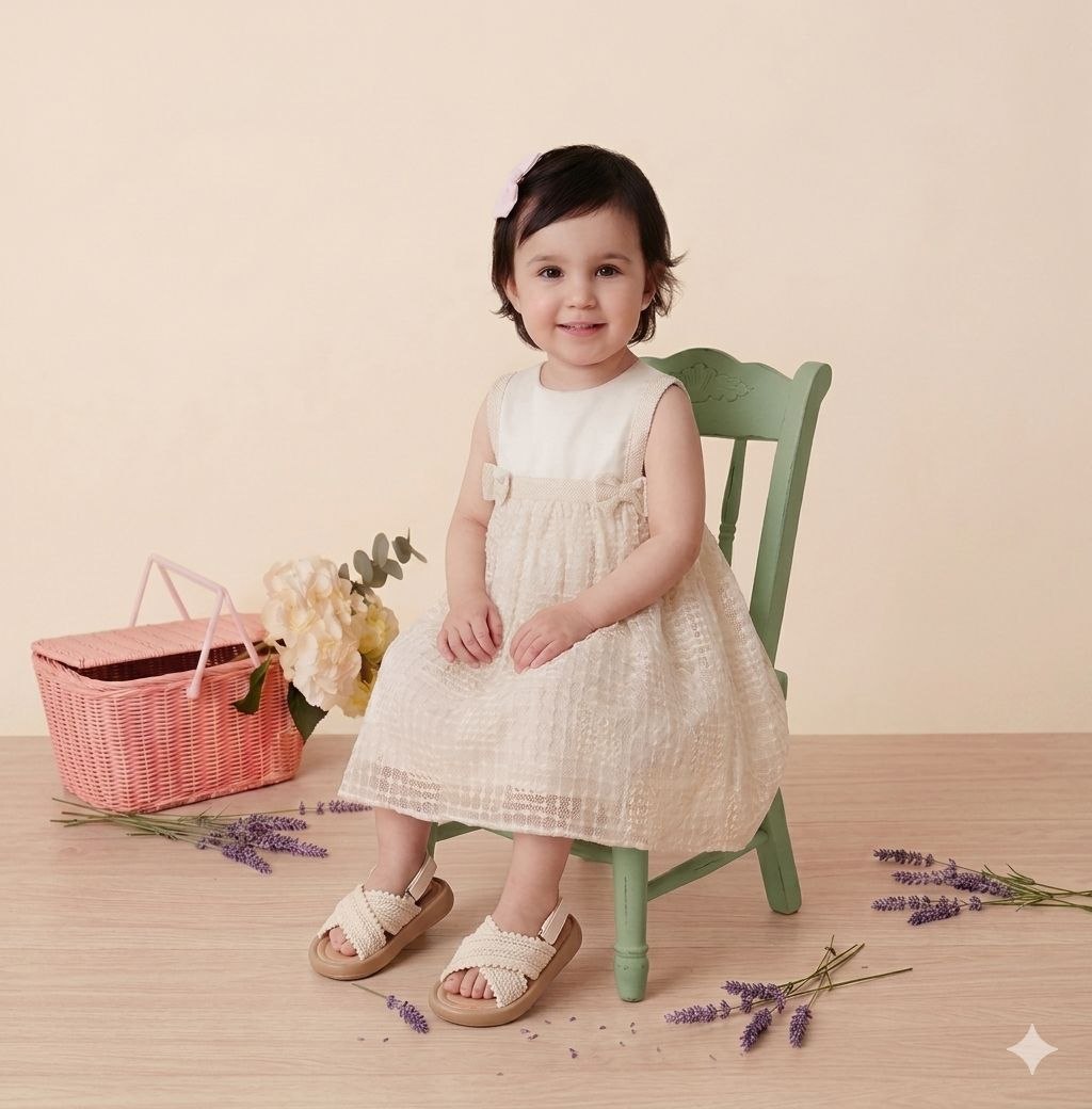 "Élégance" Robe de cérémonie en dentelle et tulle