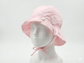 Chapeau de Soleil à Liens – Rose Pâle