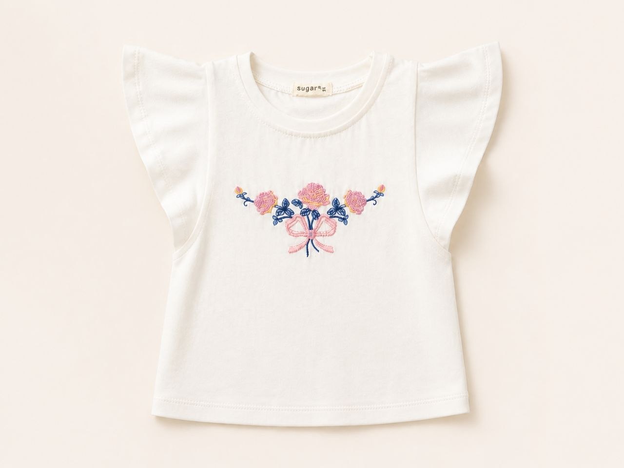 Ensemble Printanier 3 Pièces – Top, Jupe-Cullote & Chapeau Assorti