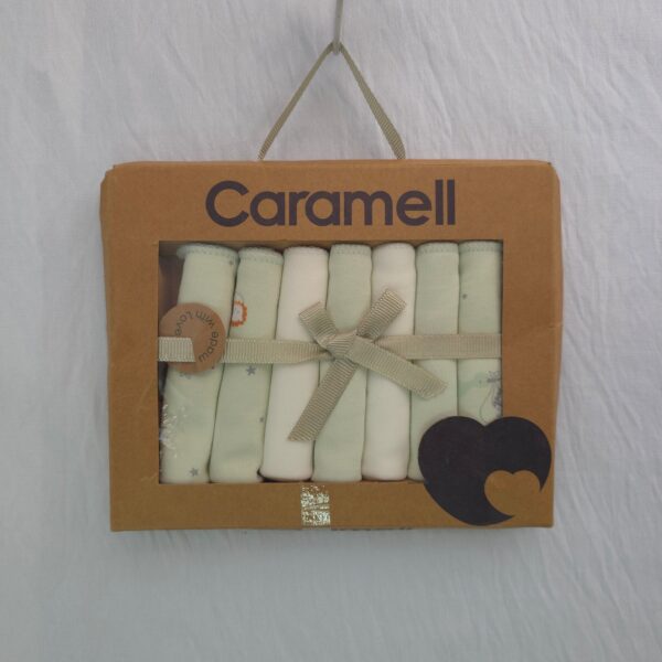 Coffret de Lingettes en Coton Doux – Set de 7 Pièces