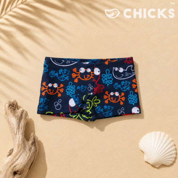 Le Short de Bain "Petits Monstres Marins"